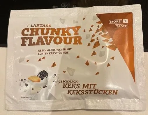 Chunky Flavour Keks mit Keksstücken