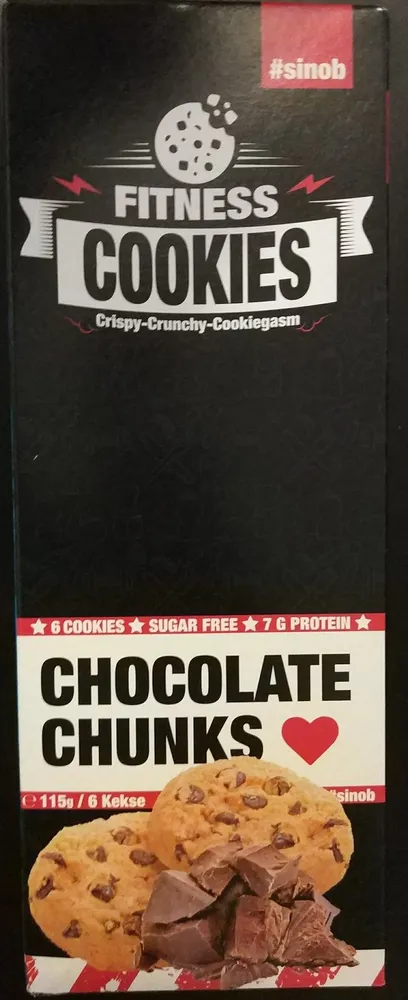 Fitness Cookies Chocolate Chunks