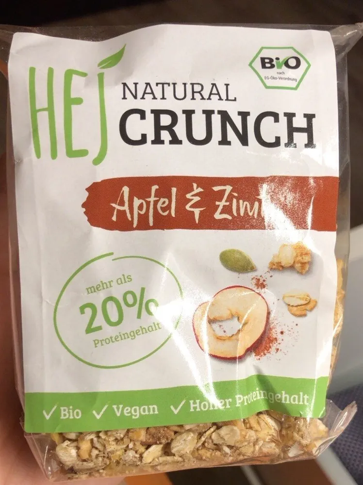 Hej Natural Crunch Apfel & Zimt