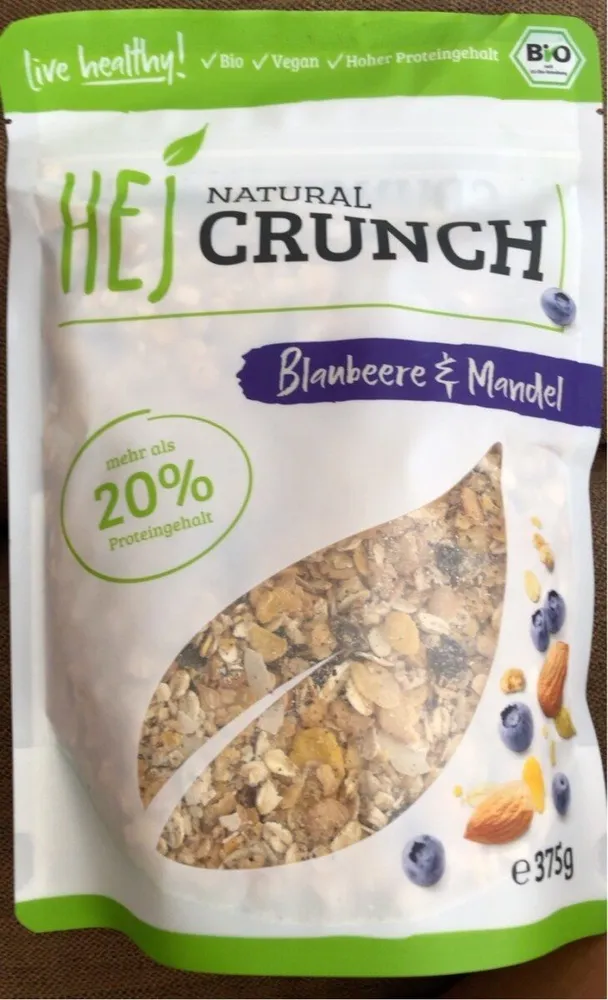 Hej Natural Crunch - Blaubeere & Mandel