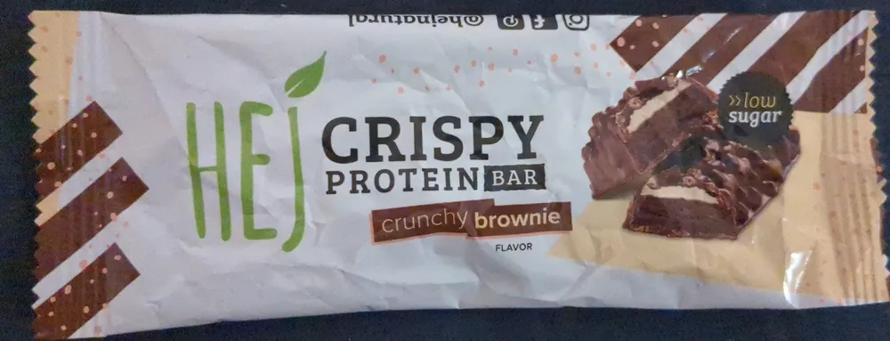 Crispy Protein Bar crunchy brownie