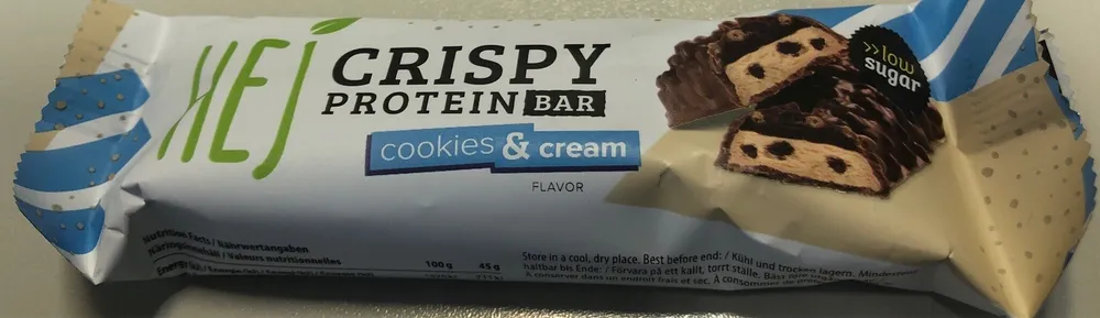 Crispy cookies & cream