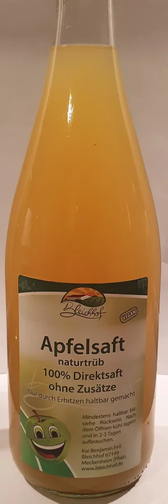 Apfelsaft naturtrüb