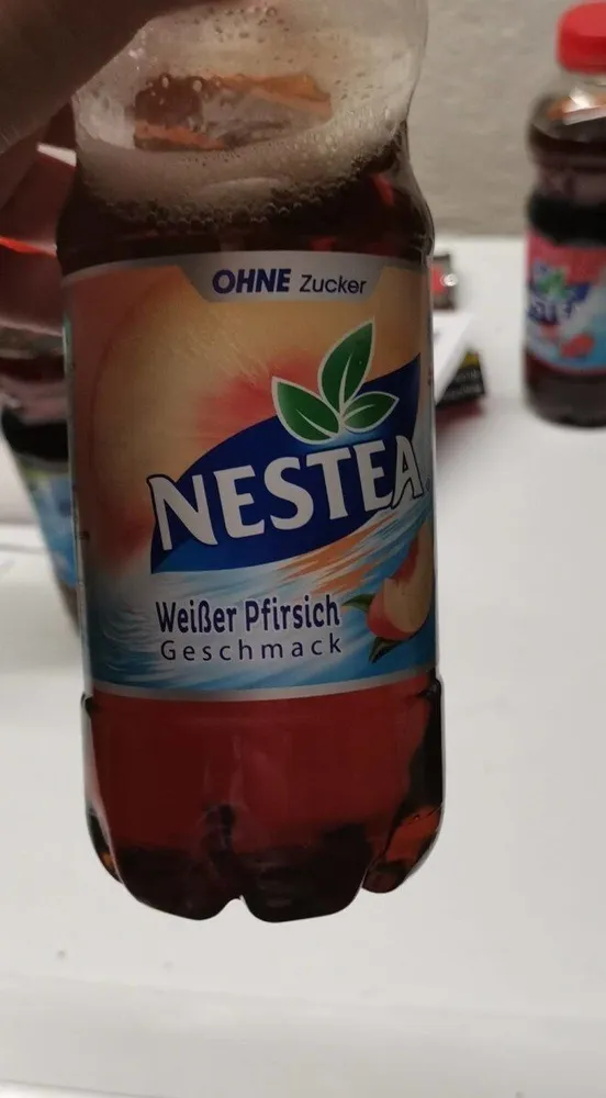 Weißer Pfirsich ohne zucker