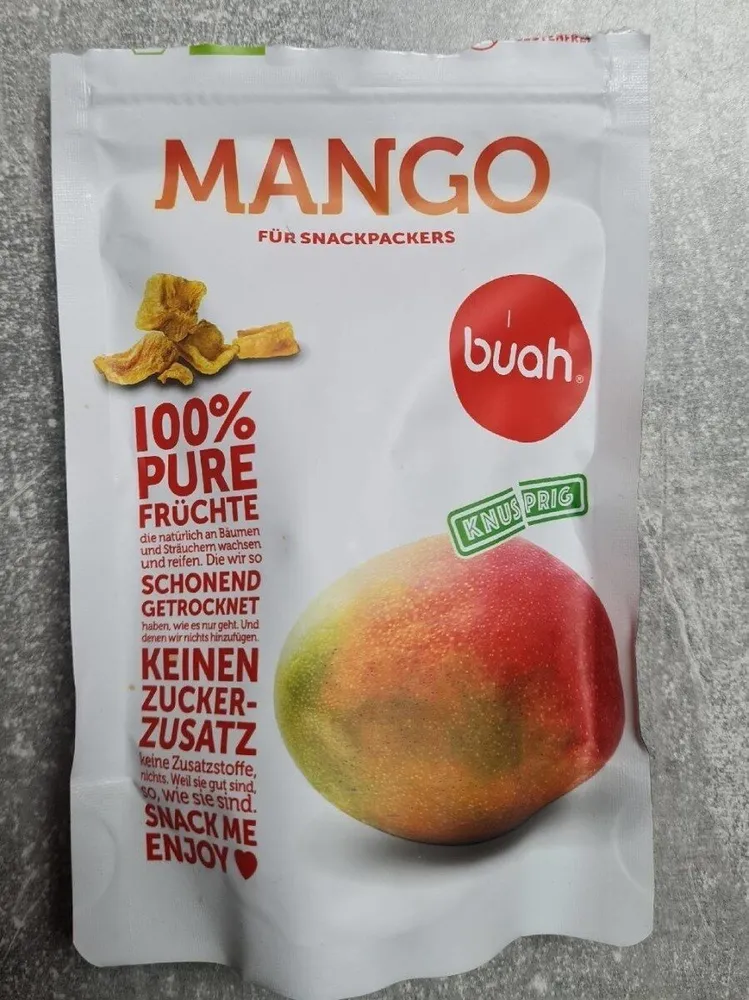 Gefriergetrocknete Mango