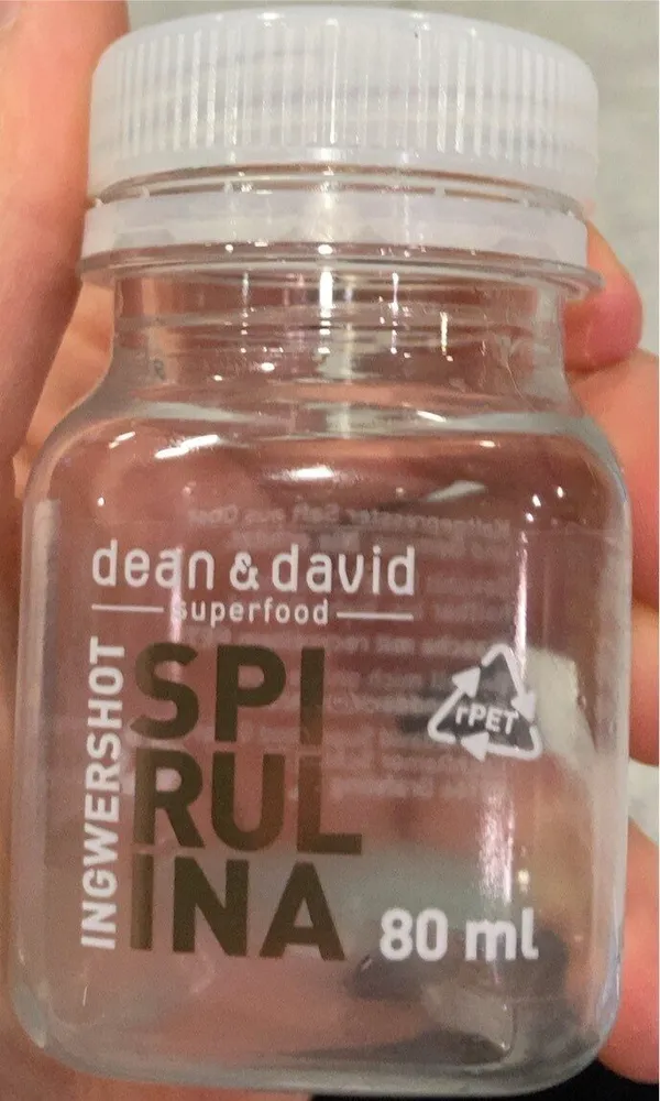 Ingwershot Spirulina