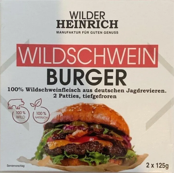 Wildschwein Burger