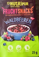 FRUCHT SNACKS GEFRIERGETROCKNETE FRÜCHTE WALDBEEREN