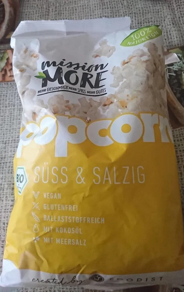 Mission More popcorn süss und salzig