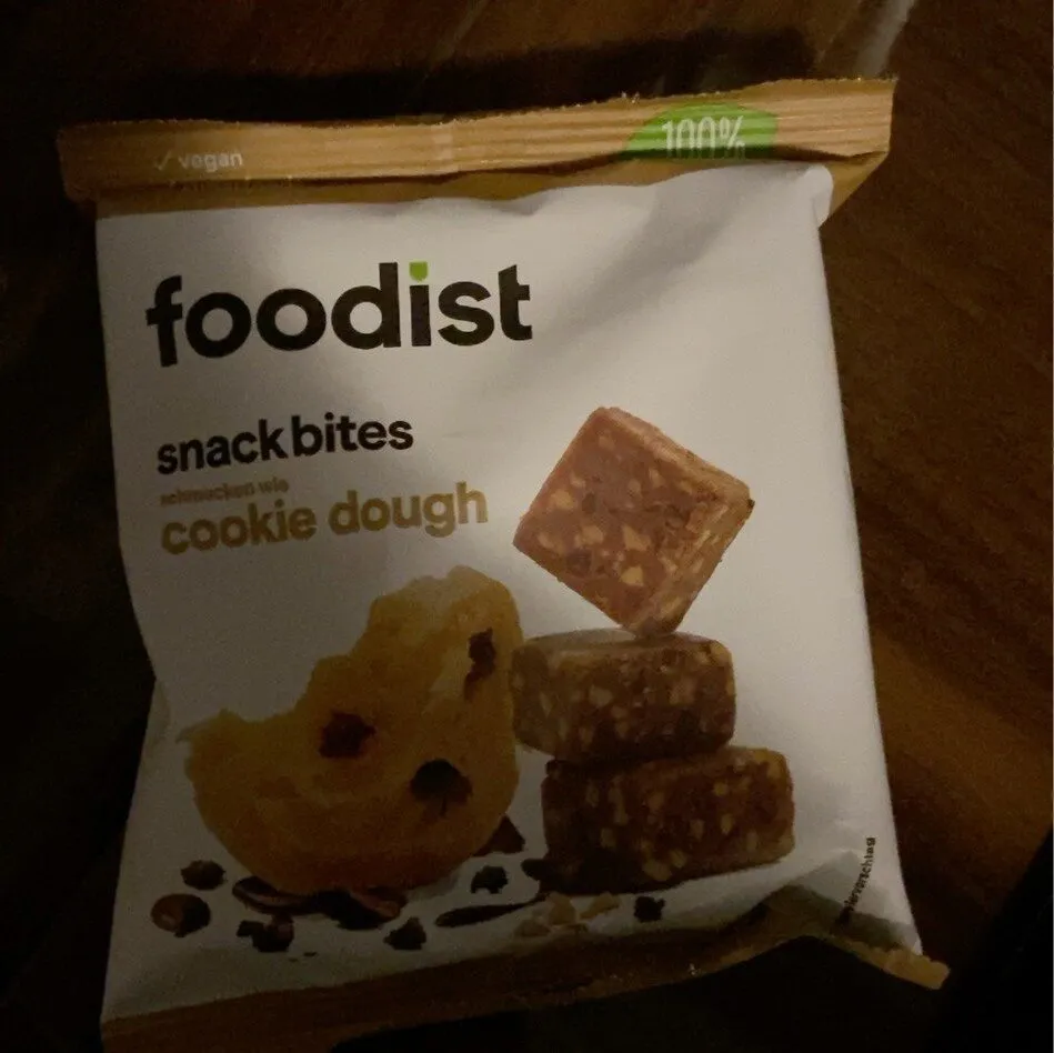 Snack bites (cookie dough)