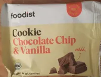 Cookie aux pépites de chocolat et vanille