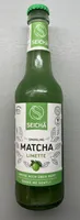 Matcha tea with limette flavor