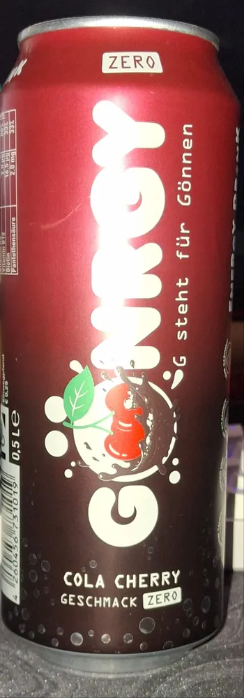 Gönrgy Cola cherry Zero