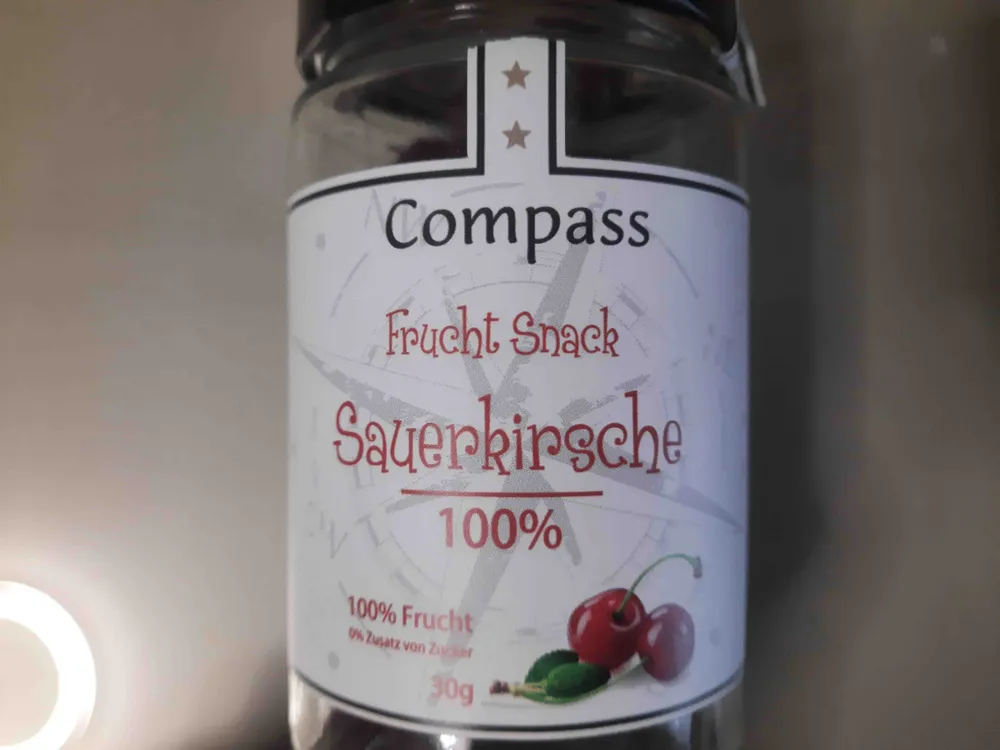 Fruchtsnack Sauerkirschen 100% Frucht