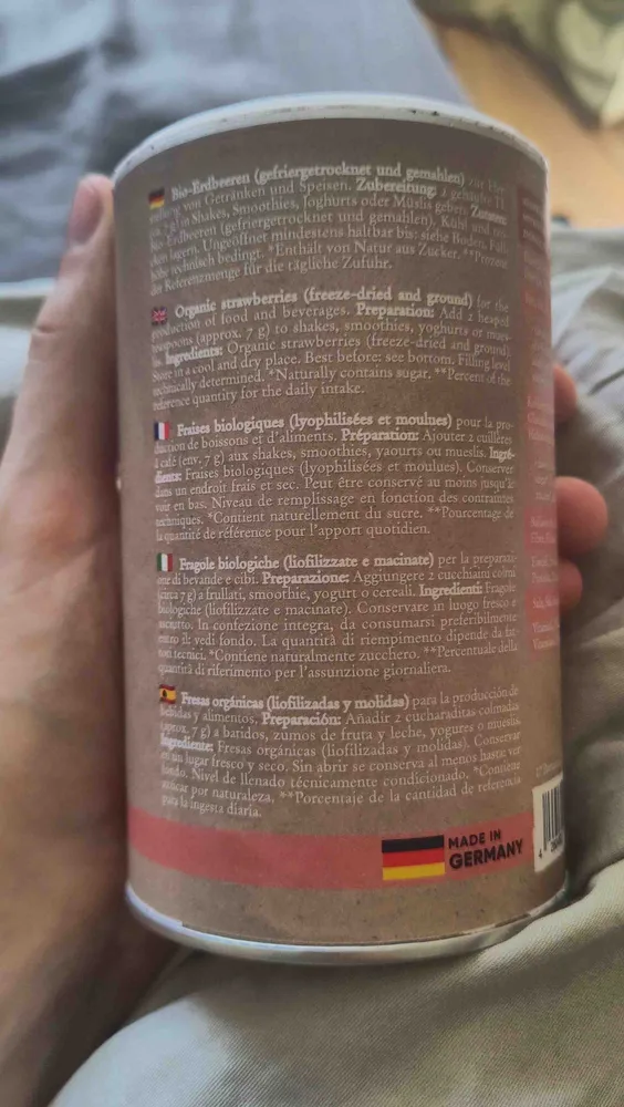 Strawbarry Pure Powder