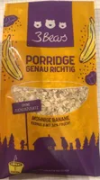 3Bears Porridge Mohnige Banane