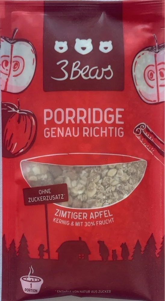 Porridge, Zimtiger Apfel