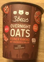 Overnight Oats, Feiner Kakao mit Orangenschalen