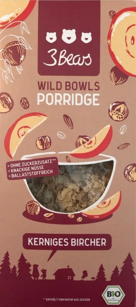 3Bears Wild Bowls Kerniges Bircher Porridge