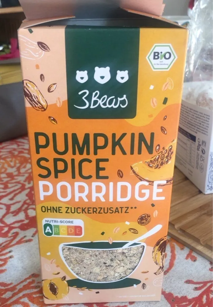 Pumkin spice porridge