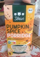 Pumkin spice porridge