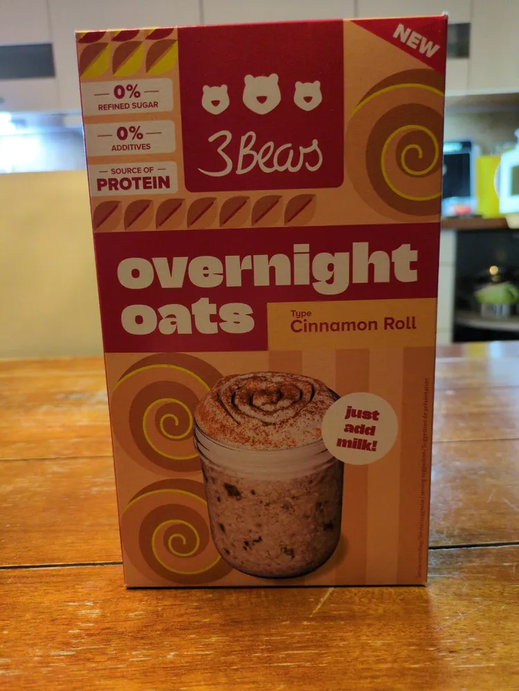 overnight oats cinnamon Rolls