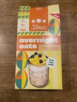 Overnight oats golden mango