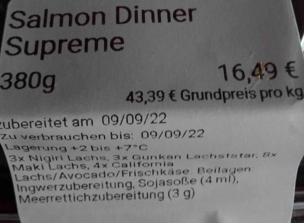 Salomon Dinner Supreme