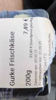 Gurke Frischkäse Sushi