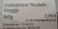 Gebratene Nudeln - Veggie