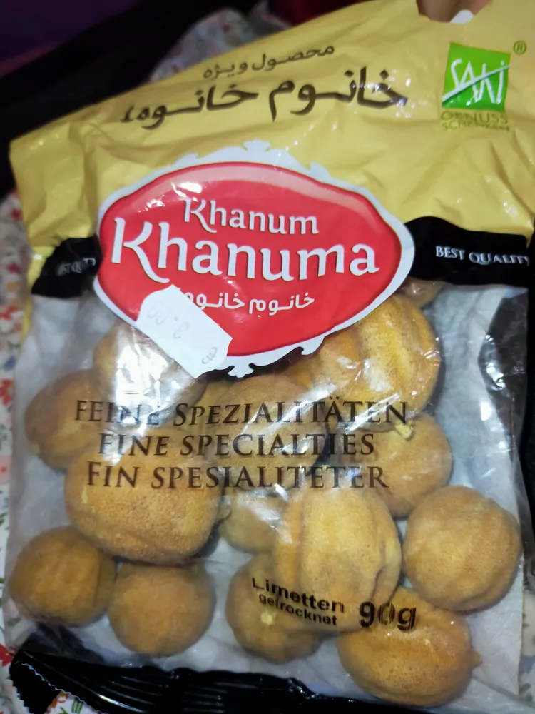 citrons verts sechés - khanuma
