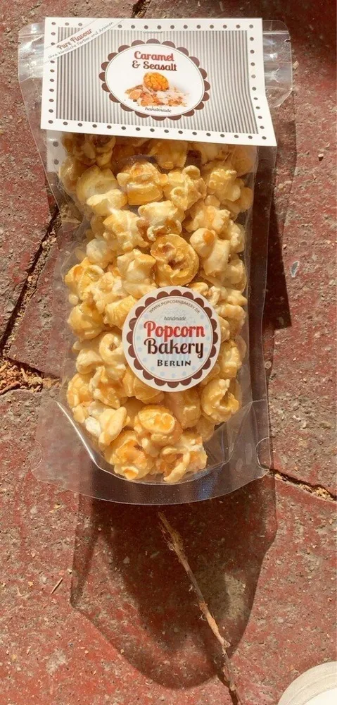 Popcorn Bakery Caramel & Seasalt 100g