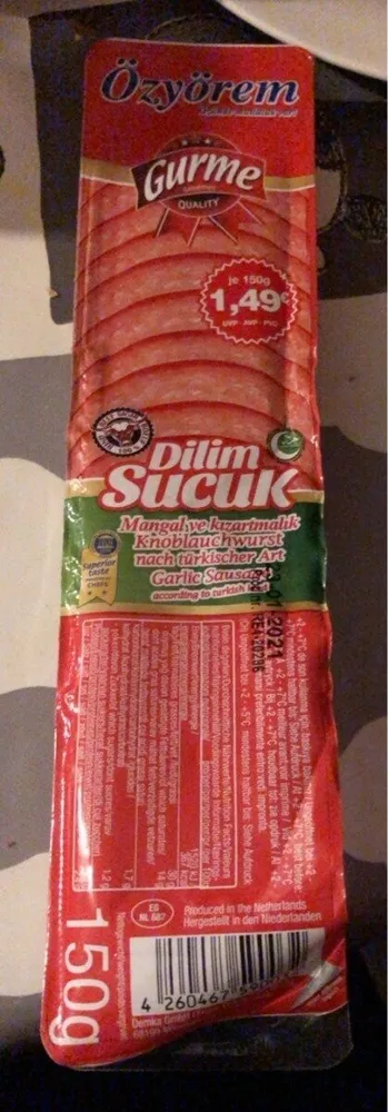 Dilim sucuk