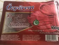 Kayseri Dana Pastirma