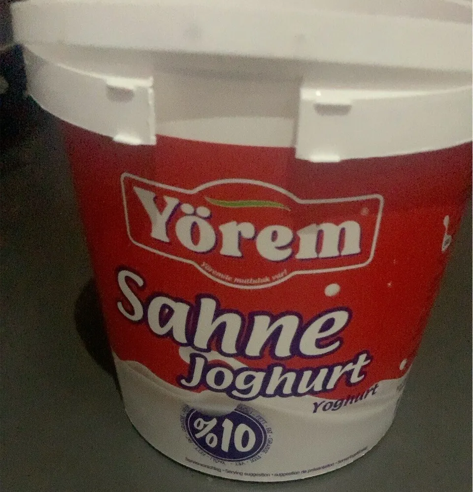 Sahne joghurt