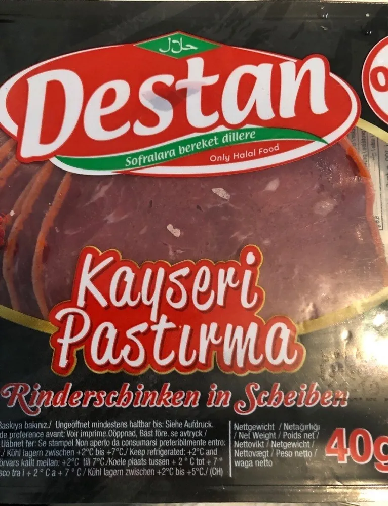 Bœuf pastirma