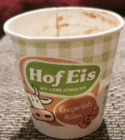 Knusperkeks Milcheis