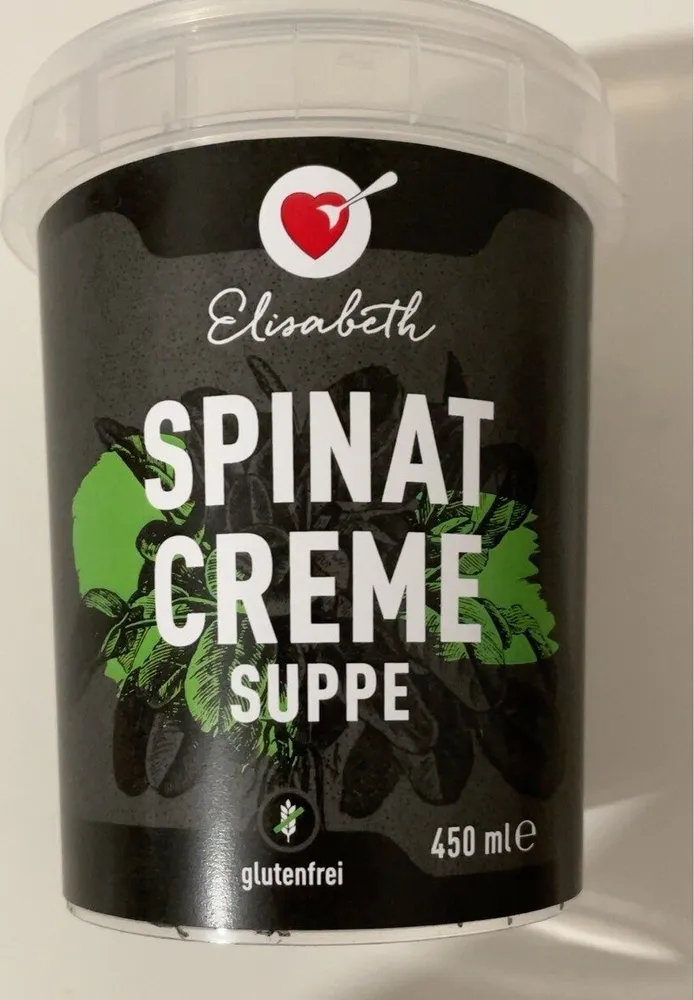 Spinatcremesuppe