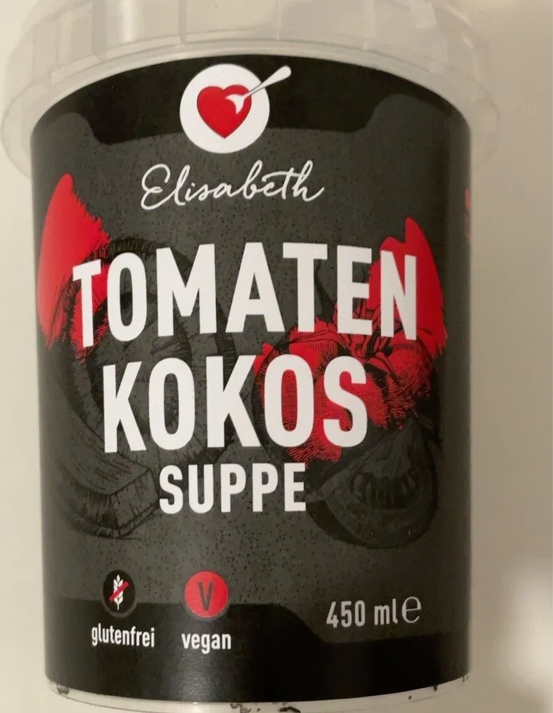 Tomaten Kokossuppe