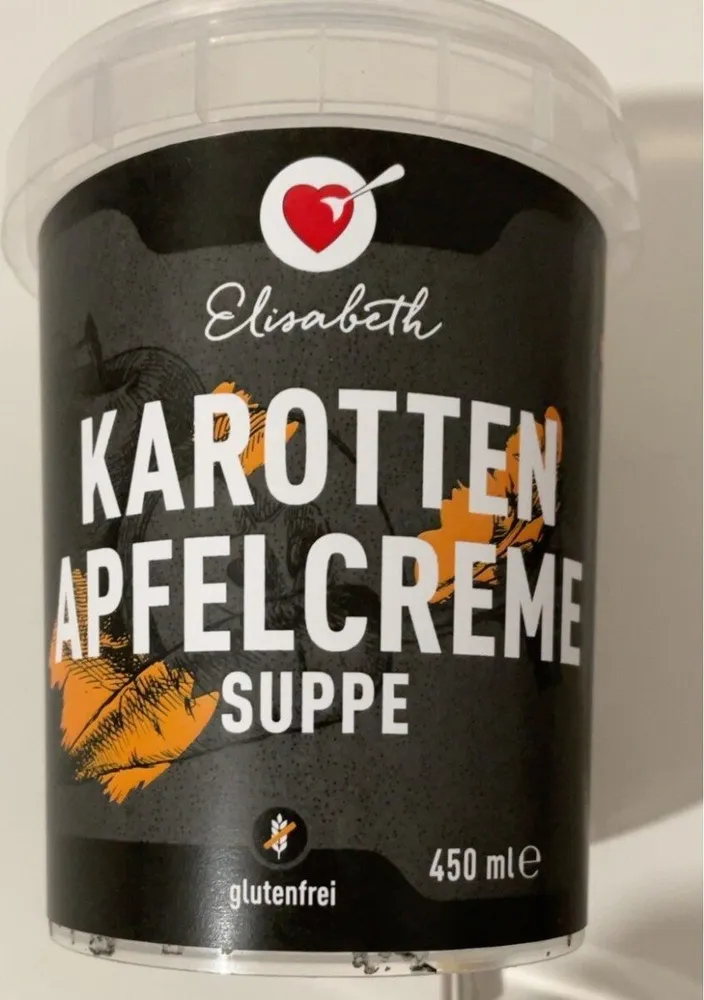 Karotten Apfelcremesupoe