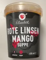 Rote Linsen Mangosuppe