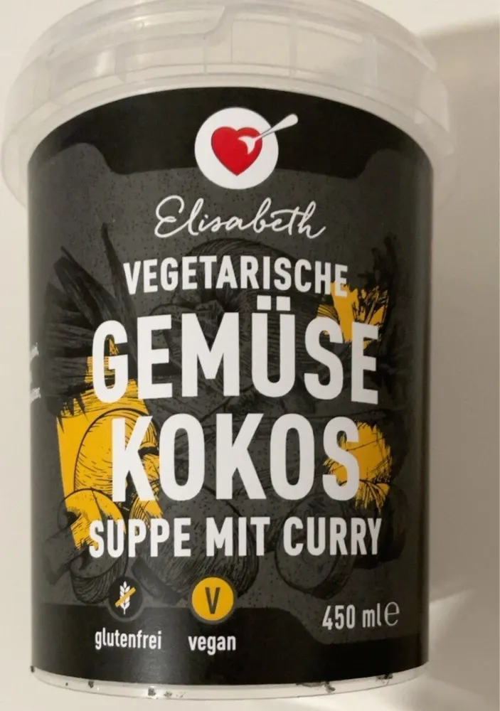 Gemüse Kokossuppe mit Curry