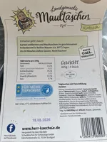 Handgemachte Maultaschen