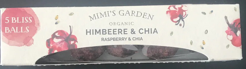 Bliss Balls Himbeere & Chia