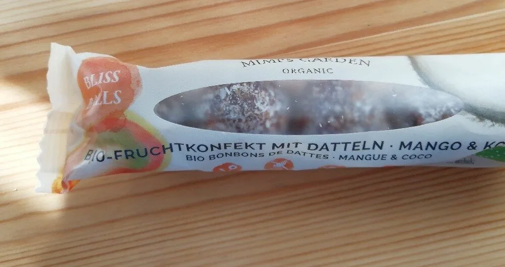 Bio-Fruit & Nut Balls „Mango & Kokos“