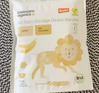Bio baby porridge dinkel-banane