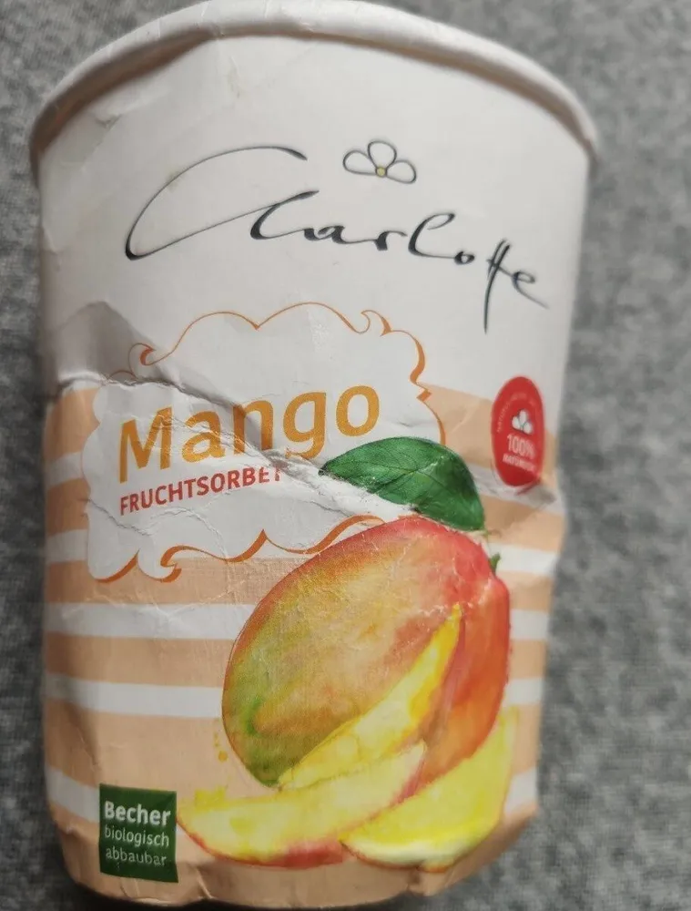 Mango Fruchtsorbet