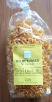 Gelbe Erbsen Nudeln