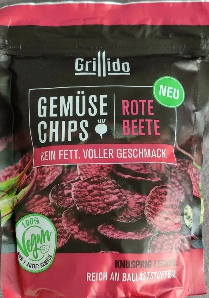 Gemüse Chips Rote Bete