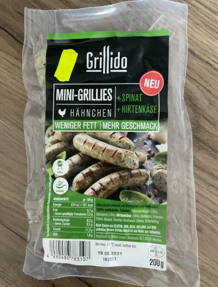 Mini Grillies Hähnchen